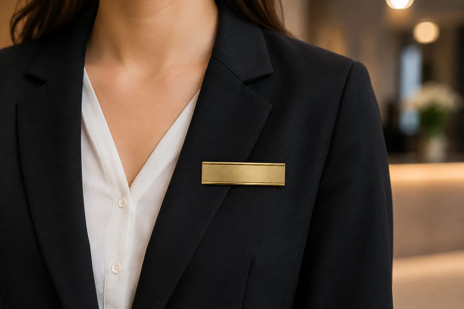 Badge metal avec bordure — Badges Prestige, Recognition Express